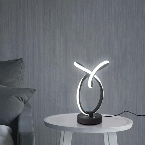 Nachttischlampe Touch Dimmbar LED Modern LED Einzigartige Tischlampe Dekorative Lampe für Zuhause Wohnzimmer (1/5)