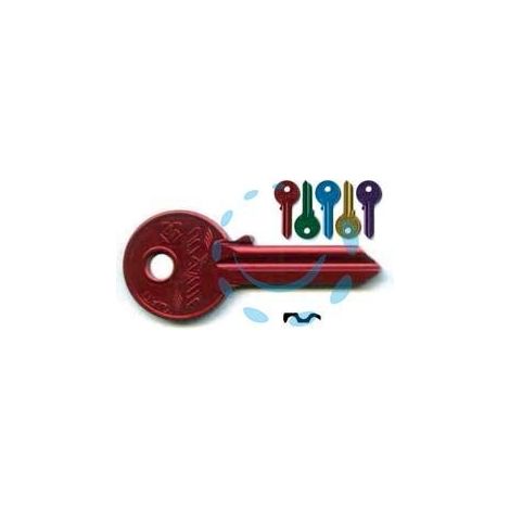 CHIAVI PER CILINDRI UNIVERSAL 5 SPINE GRANDI UL050U - UL050U DX ultralite 5 colori assortiti