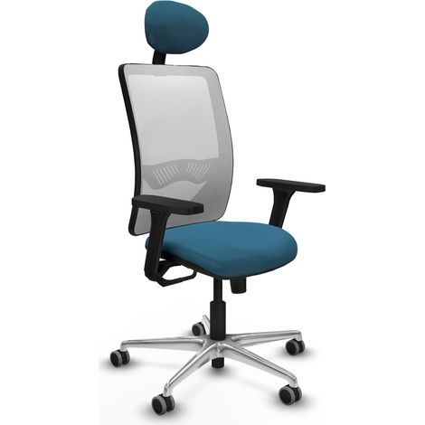 Chaise de bureau piqueras y crespo Zulema noir mousse haute qualité (1/2)