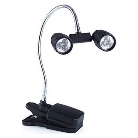Lampe De Bureau Multifonctionnel LED Clip LIGHT Tent CAMPING Camping Barbecue Barbecue Lumière Camping en Plein air Lampe de Nuit Protection des Yeux Lampe de Table (1/5)