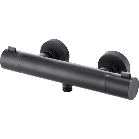 Primaster Brausethermostat Prag schwarz- matt