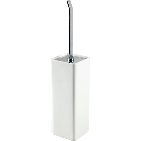 STILHAUS Gea portascopino ceramica appoggio cromato codice prod: 000GE12A08