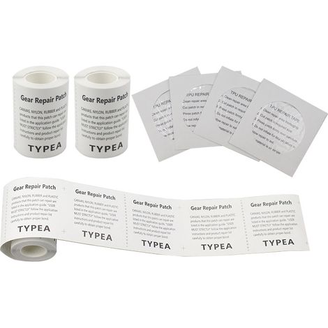 Transparentes TPU-Klebeband, stark und flexibel, zur Reparatur von Campingzelten, Rucksäcken, Markisen, Schlauchbooten und Luftmatratzen, 7x7 cm.