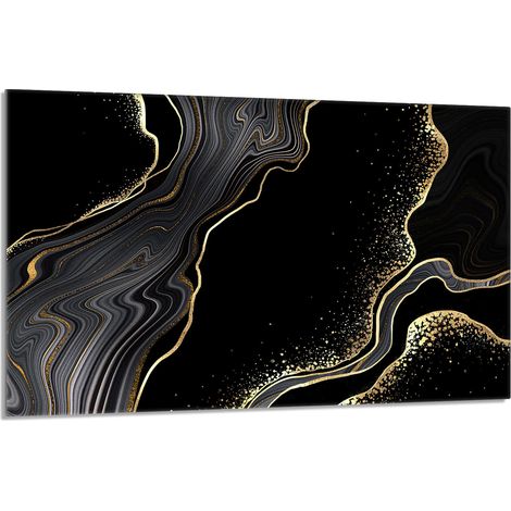Glasherdschutzplatte 80x52 Marmor (1/5)