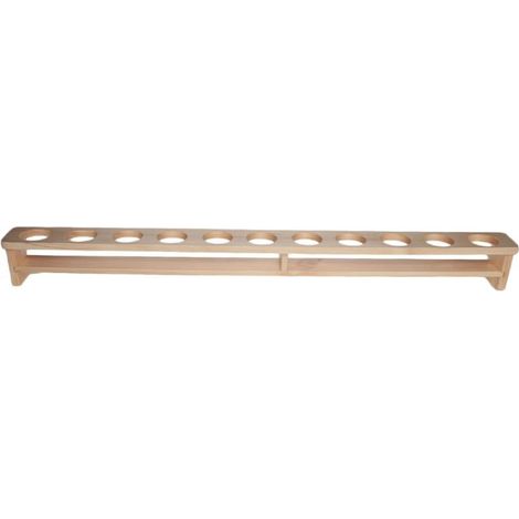 Planche en bois Cosy & Trendy pour 11 verres - 1000 x 85 x 95 mm - COSY&TRENDY