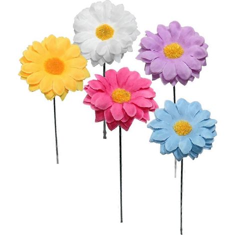 Stück künstliche Sonnenblumen-Gartenstecker zur Dekoration von Garten und Hof
