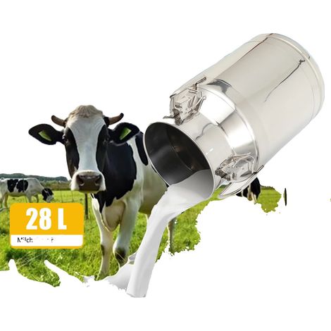 Contenedor de transporte, capacidad de 28 litros, acero inoxidable apto para uso alimentario, tapa hermética, fácil de limpiar, ideal para bebidas. (1/5)