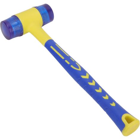 Gummihammer mit austauschbarem Hammerkopf und ergonomischem Griff für Holzarbeiten, Tischbau und Fliesenlegen. (1/5)