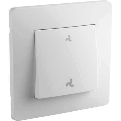 DEBFLEX - NORA INTERRUPTEUR VMC BLANC - 749450