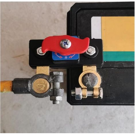Interrupteur De Déconnexion De Batterie - 12 V 24 V - Pour Camping-Car Et Véhicule Aménagé - 1 Pièce (1/5)