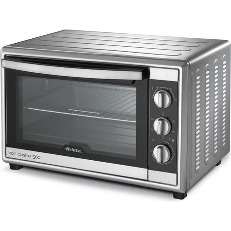 Ariete Bon Cuisine 560 Mini-Backofen Schwarz Silber 56L (1/3)