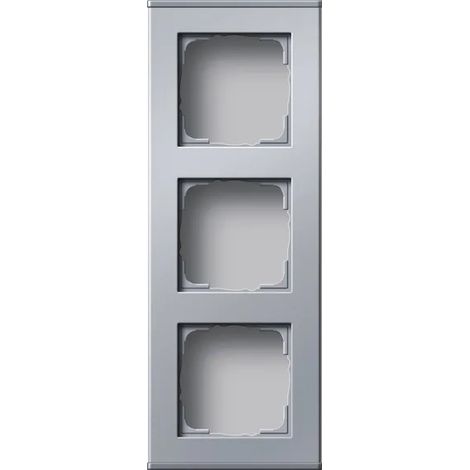 Gira Perfil 3f vert. + horiz. Perfil 55 Aluminio [136326], 1363 26