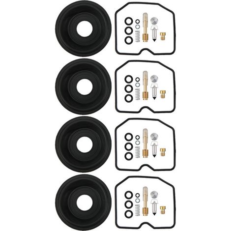 Kit de reparación y reconstrucción de carburador, 4 kits de reacondicionamiento de carburador para Suzuki GSF600S BANDIT 1996-2003 (1/5)