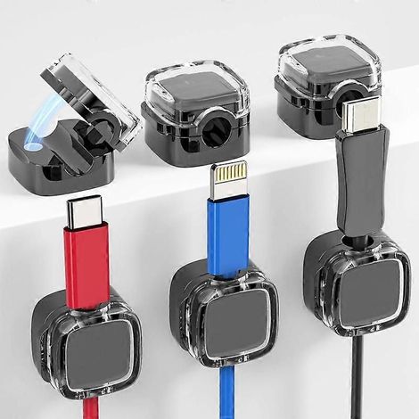 Attaches magnétiques pour câbles de bureau, gestion des câbles-Online Store (1/5)