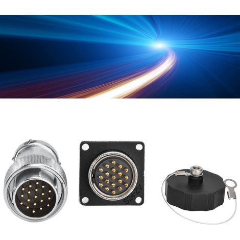 Connecteur Aviation WS24 Haute Température Résistant Stable Antidéflagrant Prise Mâle Douille Femelle