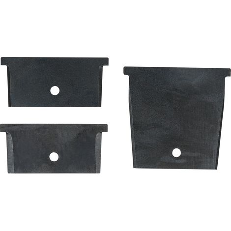 KS-Tools 115.1360 Schalldämpfer Spann-Keil-Satz fü r Volkswagen, 3-tlg. (1/4)