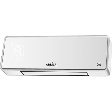 Radiatore elettrico abrila ceramica bianco 2000 watt