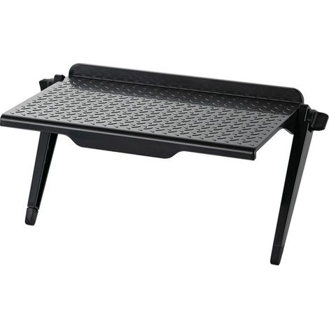 Étagère Supérieure de l'Écran Étagère Supérieure TV Moniteur Pliable Support Moniteur Tablette Supérieure Stockage Réglable Dessus d'écran Support de Dordinateur pour TV Box Routeur (1/5)
