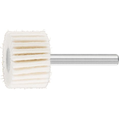 PFERD TOOLS harte Filzlamellenstifte FLS Ø 30x20mm Schaft-Ø 6 mm für universelle Polierarbeiten 5 Stk (1/4)