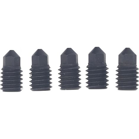 Packung mit 5 Hochgeschwindigkeitsdüsen aus gehärtetem Stahl für Bambu Lab X1 oder P1P 3D-Drucker, geeignet für 1,75 mm Filament (0,6 mm Hotend). (1/5)