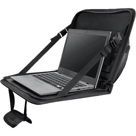 Sacoche Multifonction pour Ordinateur Portable, Volant de Voiture, Bureau, Plateau de Repas, Table de Travail, Sac à Main étanche pour Ordinateur (1/2)