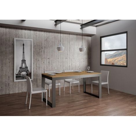 Tavolo TECNO EVOLUTION 180 allungabile fino a 284 cm NOCE (1/5)