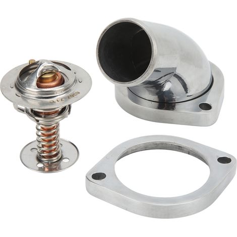 Boîtier de coude d'eau à 45 degrés avec thermostat 90916-03046 pour LS1 LS2 LS7, chromé, pièce de rechange (1/5)