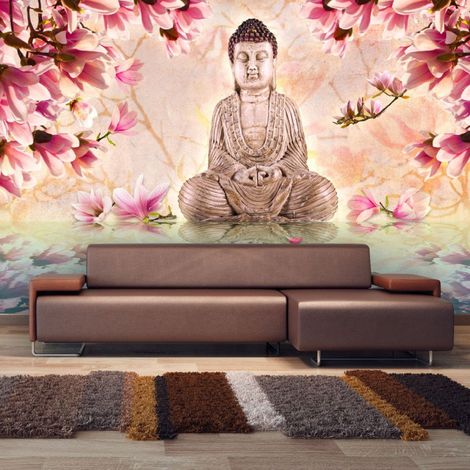 Papier Peint "Bouddha & Magnolia II" 270x450cm (1/2)