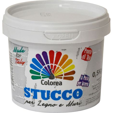 STUCCO IN PASTA 'COLOREA' Kg. 0,5- 24 pezzi  - COLOREA