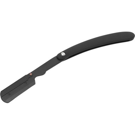 Support de rasoir droit - Design ergonomique pour une prise confortable et un contrôle précis, idéal pour barbiers et coiffeurs. (1/5)