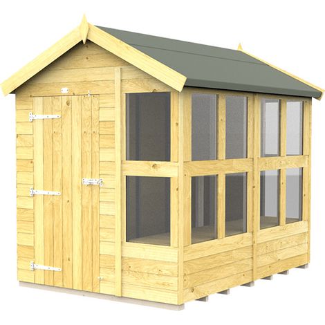 6 x 8  Apex Potting Shed