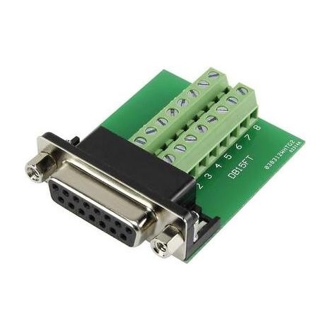 TRU COMPONENTS DSUB15F-16TB-2 1229333 D-SUB PRESA 90° NUMERO DI POLI (NUM): 15 VITI, 1 PEZZO