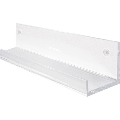 Sigel Mensola galleggiante GA111 Trasparente 50 cm x 5 cm x 8 cm 1 pz. (1/5)