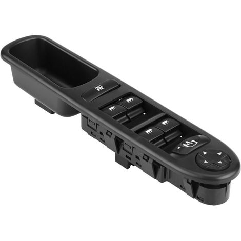 Interrupteur de commande de fenêtre principale électrique avant gauche, pour Peugeot 207 6490.EH