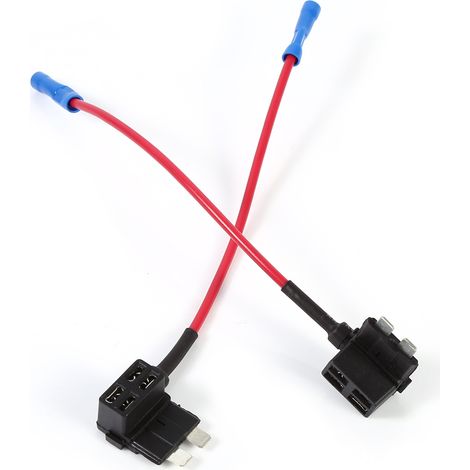 Lot de 5 porte-fusibles à lame standard à prise moyenne pour circuit supplémentaire ATO ATC (1/5)