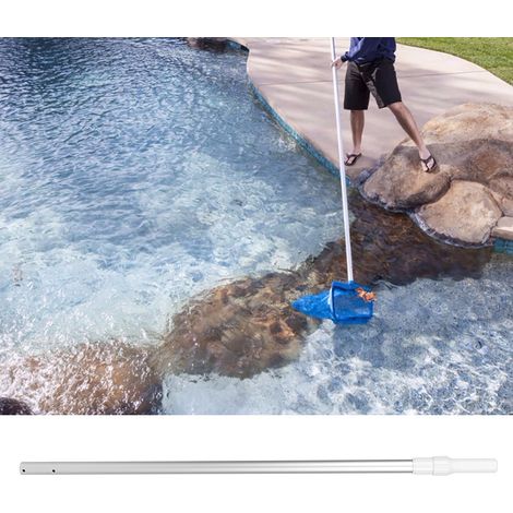 Verstellbare Teleskopstange aus Aluminiumlegierung für Schwimmbecken, multifunktionale Poolstange, Poolzubehör (1/5)