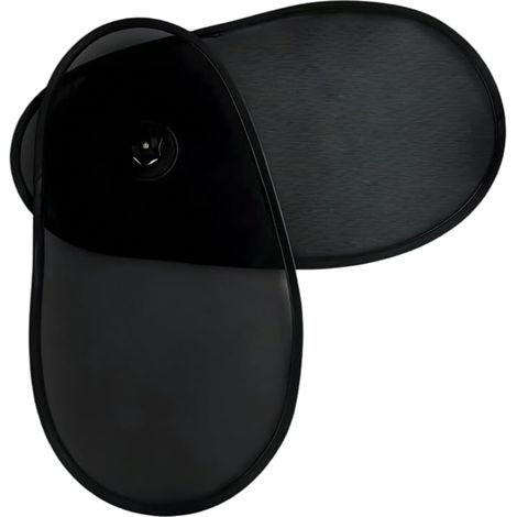 Pare-soleil pivotant pour vitres latérales de voiture, visière double couche réglable 2 en 1, 41 x 22 cm, avec ventouse pour éviter l'éblouissement du conducteur, protection UV et réduction de la chal (1/5)