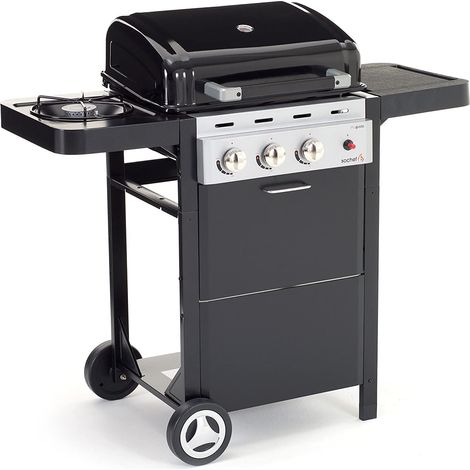 Barbecue a Gas BBQ Griglia con Coperchio Bruciatori Fornello Cottura Australiana