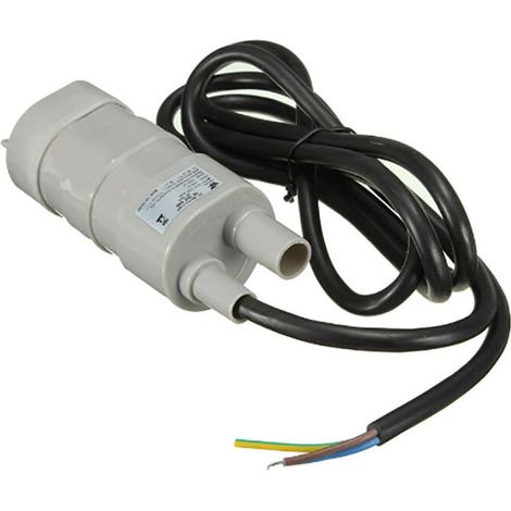 Pompe submersible 12 V 600 L/h à micromoteur pour camping-car, bassin, aquarium, douche, jardin (1/5)