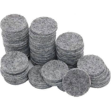 Protection pour meubles. 50 pièces rondes en feutrine épaisse auto-adhésive résistante. (1/5)