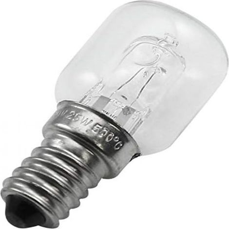Ampoule Four - Halogène E14 - 25 W - Résistante à 500 °C - Pour Four Électrique ou À Gaz - Lot de 1 (1/5)
