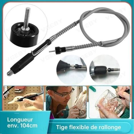 (comme image)Rallonge Flexible - Nouvelle rallonge Flexible arbre - Meuleuse rotative - Polissage - M8 mandrin sans clé
