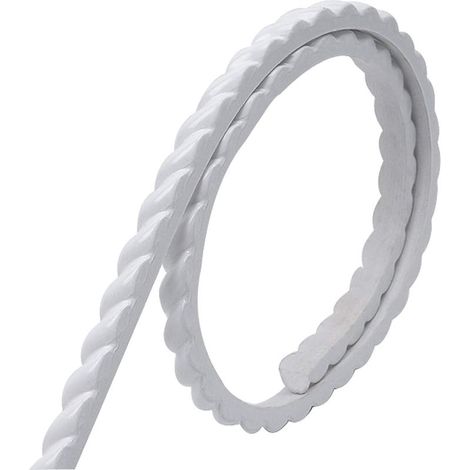Moulures décoratives à peindre, joints d'étanchéité étanches, décorations à faire soi-même, 500 cm de long x 15 mm de large x 7 mm de haut (1/5)