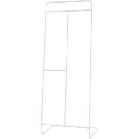 Appendiabiti appendiabiti appendiabiti armadio aperto 166 x 63 x 48 cm acciaio bianco 030010299