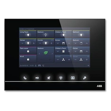 Dalle tactile 7'' f@h Welcome Noir 2CKA008300A0357 ABB BJE518238