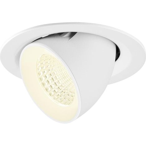 Spot encastré NUMINOS® GIMBLE M intérieur4000 K 55° blanc - SLV - 1009593