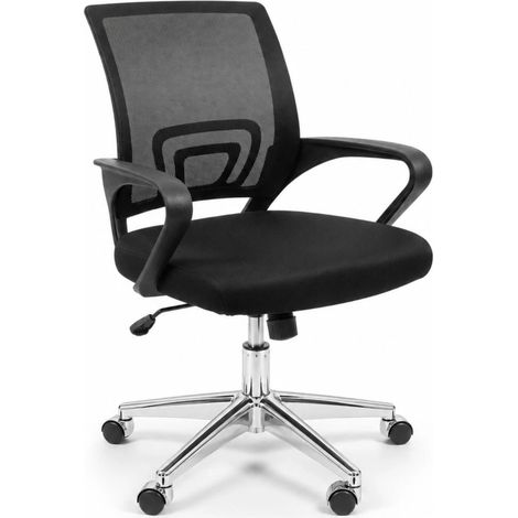 Sedia Ergonomica da Scrivania Salvaspazio con Supporto Lombare grigio (1/5)