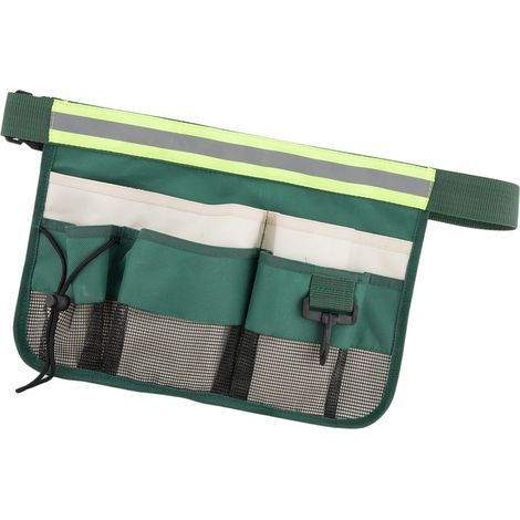 Gartengeräte-Gürteltaschen, Schürze mit Taschen, Garten-Set aus 600D Oxford-Gewebe, Tragetasche, Aufbewahrungsregal für Zuhause, Gartenmöbel-Regal