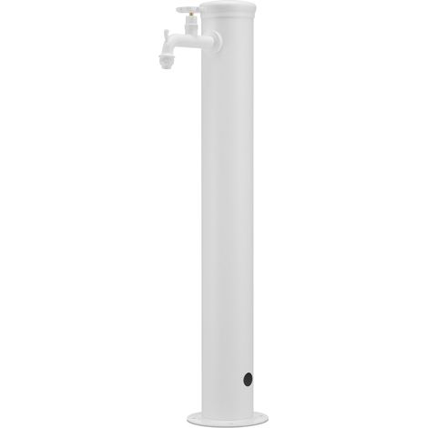 Fontana da Giardino con Rubinetto in Tinta Belfer 42/TT Bianco (1/5)