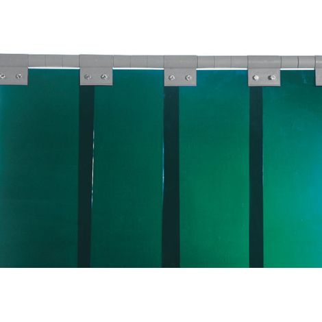 Láminas protectoras S7 para soldadura y amoladura en verde KEMPER                 300 x 2 mm - Material por metro - 0.8 kg/m